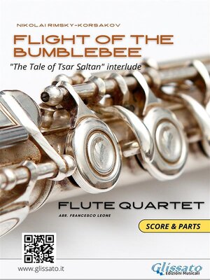 cover image of Flight of the Bumblebee--Flute Quartet Score & Parts